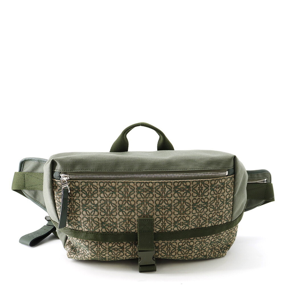 Loewe Postman Sling Anagram Canvas Handbag B741Z67X01 LOEWE Men's